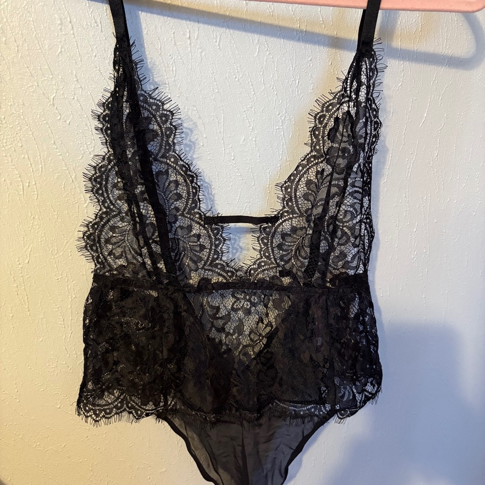 Lacy body suit